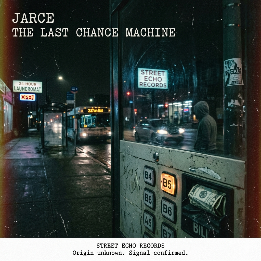 THE LAST CHANCE MACHINE by JARCE — original album cover